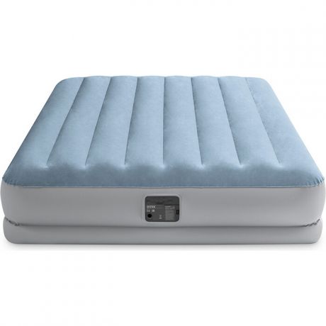 Надувная кровать Intex 64168 152x203x36 см Raised Comfort с подголовником, встр.нас. 220 В, до 272 кг