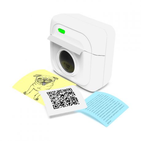 Портативный принтер для печати Ritmix RTP-001 white