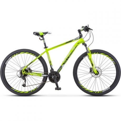 Велосипед Stels Navigator-910 D 29" V010 18.5" Лайм/чёрный