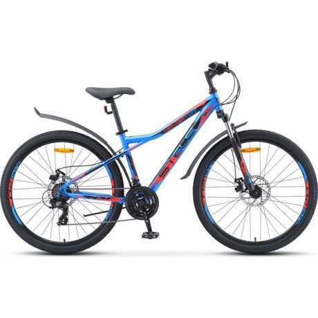 Велосипед Stels Navigator-710 MD 27.5" V020 18" Синий/чёрный/красный