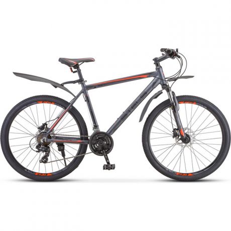 Велосипед Stels Navigator-620 D 26" V010 14" Антрацитовый