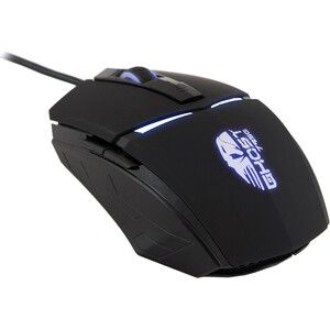 Мышь Oklick 795G GHOST черный оптическая (2400dpi) USB (5but)