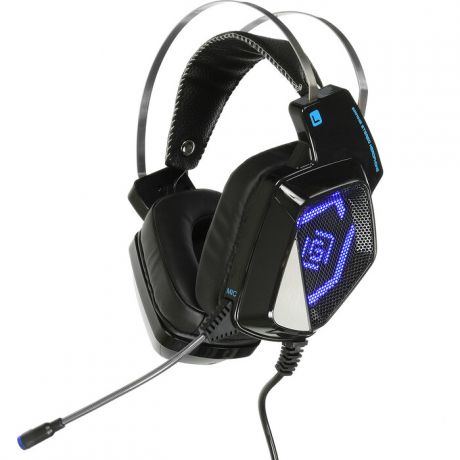 Гарнитура Oklick HS-L800G ALIEN черный 2.5м мониторные оголовье (HS-L800G)