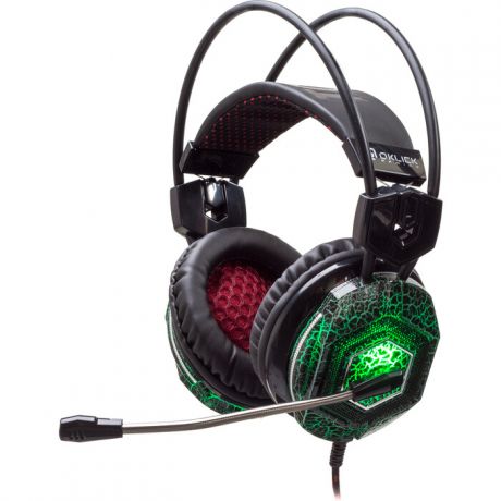 Гарнитура Oklick HS-L500G TOXIC черный 2.2м мониторные оголовье (HS-L500G)
