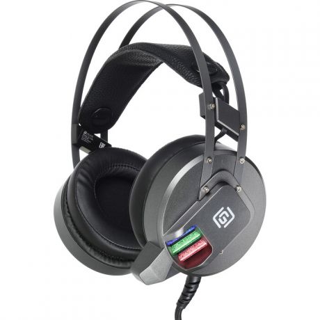 Гарнитура Oklick HS-L550G THUNDER черный 2.2м мониторные оголовье (HS-L550G)
