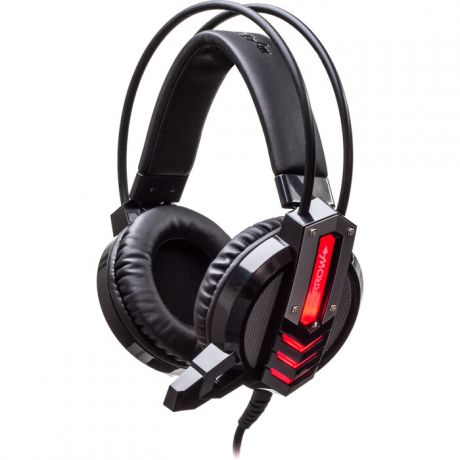 Гарнитура Oklick HS-L450G ARROW черный 2.2м мониторные оголовье (HS-L450G)