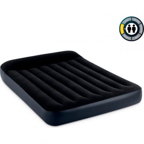 Надувной матрас Intex Pillow Rest Classic Airbed (Full) 137х191х25см с подголовником, 64142