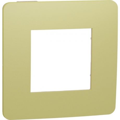 Рамка Schneider Electric 1-постовая Unica New NU280212