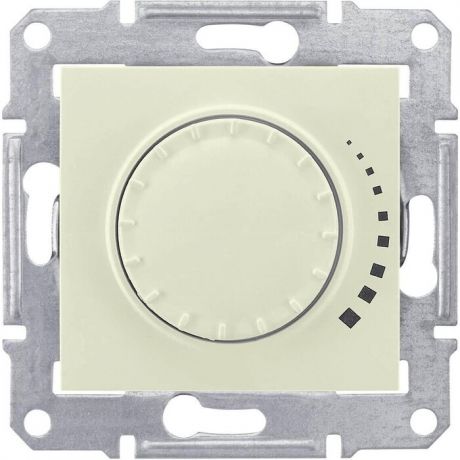 Диммер Schneider Electric поворотный емкостный проходной Sedna 60-500W SDN2200547