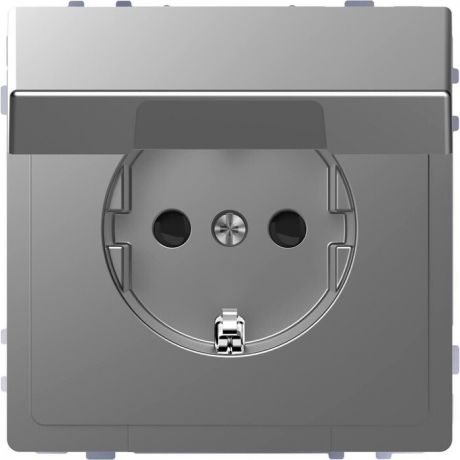 Розетка Schneider Electric Merten D-Life 16A с/з и крышкой MTN2310-6036