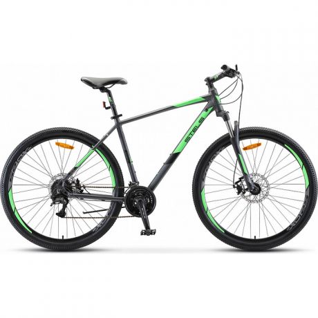 Велосипед Stels Navigator-920 MD 29" V010 18.5" антрацит/зеленый