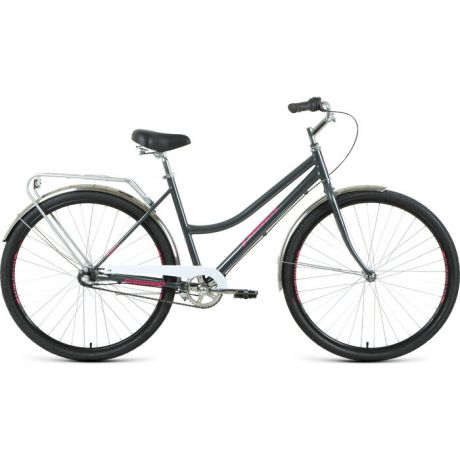 Велосипед Forward Talica 3.0 28" (2020) 19" темный/серый/розовый