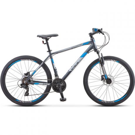 Велосипед Stels Navigator-590 D 26" K010 16" СИНИЙ/САЛАТОВЫЙ