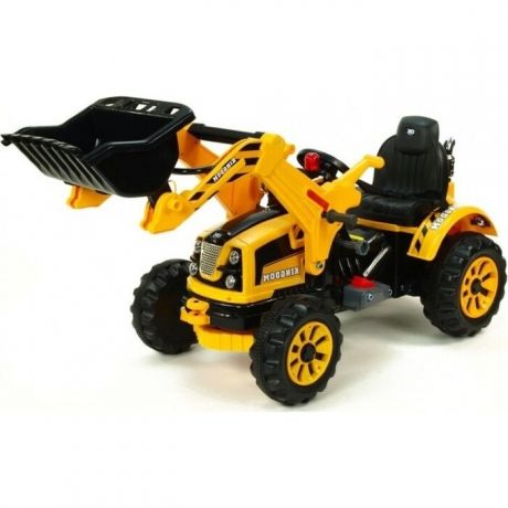 Детский электромобиль Jiajia трактор на аккумуляторе - JS328A-Yellow