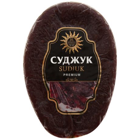 Колбаса сырокопченая Misker Суджук из говядины Премиум полусухая 0.15-0.3 кг