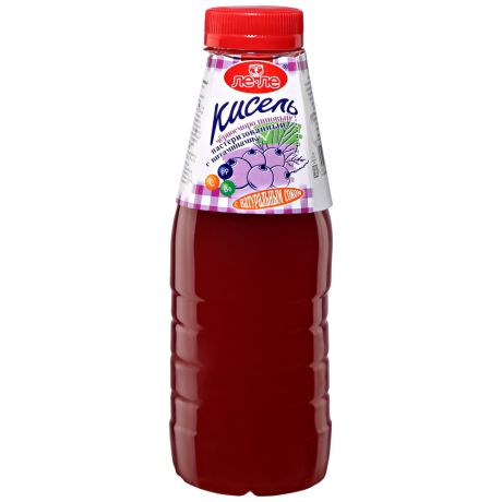 Кисель Лео-Ле Черносмородиновый с витаминами 0.5 л