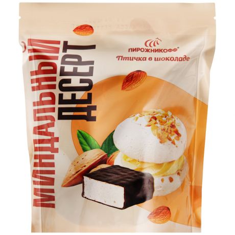 Конфеты Пирожникофф Птичка Миндальный десерт 180 г