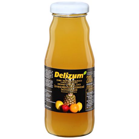 Сок Delizum Био Tropical Juice Тропический 200 мл