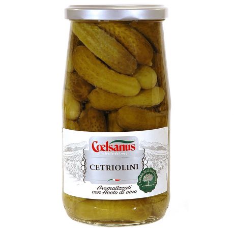 Корнишоны Coelsanus Итальянские маринованные 370 г