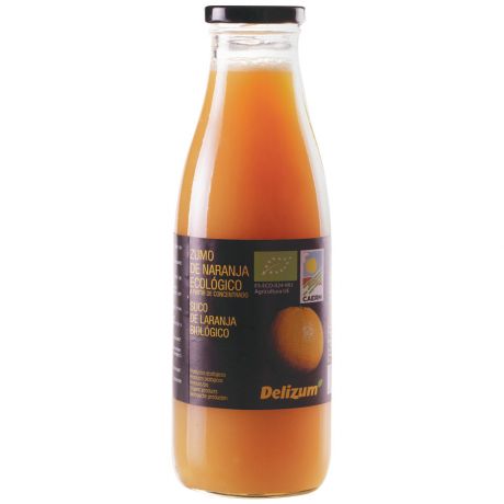 Сок Delizum Био Orange Juice Апельсиновый 750 мл