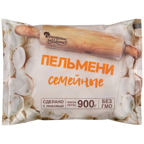 Пельмени Кулинарные решения семейные 900 г