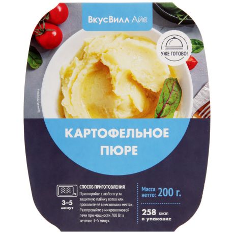 Пюре ВкусВилл Айс картофельное замороженное 200 г