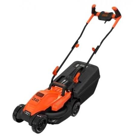 Газонокосилка колесная электрическая BLACK+DECKER BEMW451BH-QS 32см 1200Вт