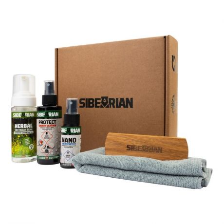 Набор для чистки и защиты обуви SIBEARIAN Sibearian Protect & Clean