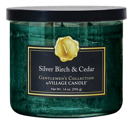 Ароматическая свеча Silver Birch & Cedar: свеча 396г