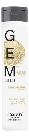 Шампунь для яркости цвета волос Gem Lites Shampoo 244мл: Sunstone Blonde
