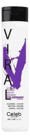Шампунь для яркости цвета волос Viral Shampoo 244мл: Extreme Purple