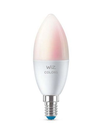 Лампочка Wiz C37 E14 4.9W 220-240V 2200-6500K 470Lm Wi-Fi RGB+CCT 929002448802
