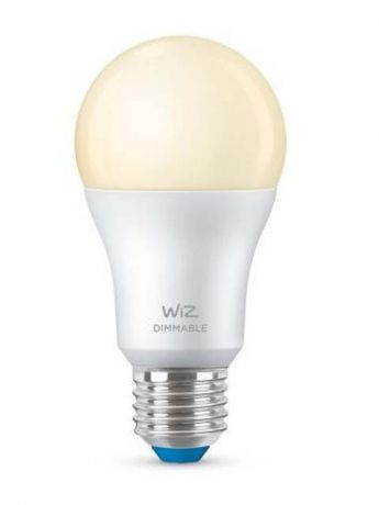 Лампочка Wiz A60 E27 8W 220-240V 2700K 806Lm Wi-Fi 929002450202