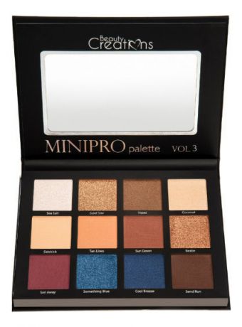 Палетка теней для век Mini Pro 26г: No 3