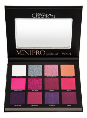 Палетка теней для век Mini Pro 26г: No 4