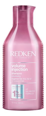 Шампунь для объема и плотности волос Volume Injection Shampoo: Шампунь 300мл