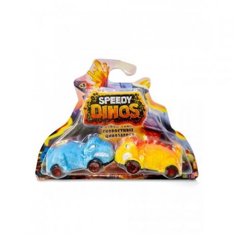 Игровые наборы Speedy dinos Игровой набор Скоростные динозавры с 2 фрикционными машинками