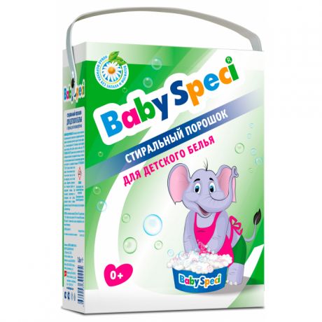 Бытовая химия BabySpeci Стиральный порошок для детского белья 1,8  кг