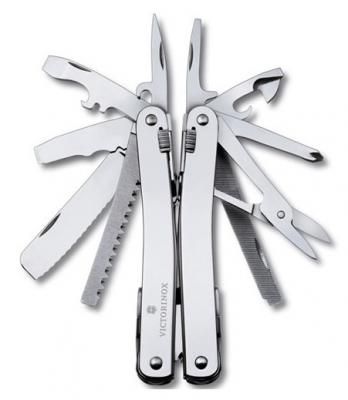 Мультитул Victorinox SwissTool Spirit 3.0227.L1 105мм 27 функций в кожаном чехле