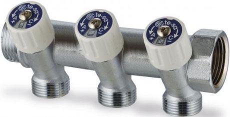 203TG50-065-04 TE-SA Сантехнический коллектор 1" * 4 (3/4"EK)