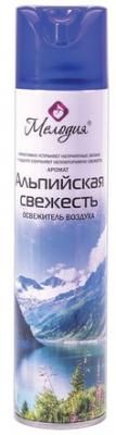Освежитель воздуха аэрозольный, 300 мл, МЕЛОДИЯ "АЛЬПИЙСКАЯ СВЕЖЕСТЬ"