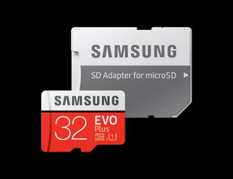 Карта памяти Micro SDHC 32Gb Class 10 Samsung MB-MC32GA/RU + SD adapter