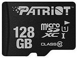 Флеш карта microSDHC 128GB Class10 Patriot (PSF128GMCSDHC10) LX MICRO SDHC with adaptor