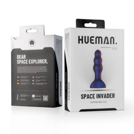 Анальная елочка Space Invader с вибрацией
