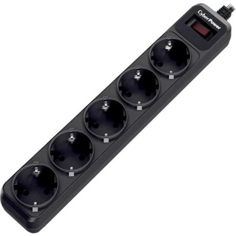 Сетевой фильтр CyberPower B0520SB0-DE 5 розеток 1.8м черный