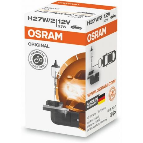 Автомобильная лампа H27W/2 (PGJ13) 27W 12V Osram ORIGINAL LINE 881 1 шт.