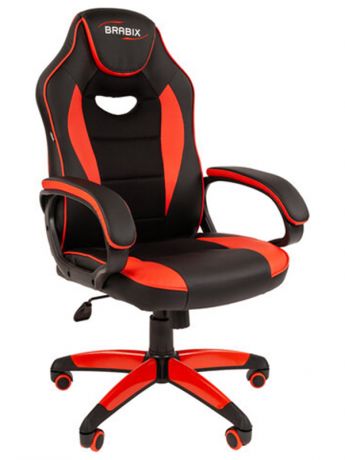 Компьютерное кресло Brabix Blaze GM-162 Black-Red 532580
