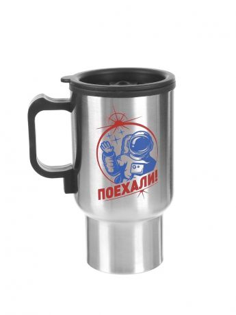 Термокружка Командор Поехали 450ml 2453386