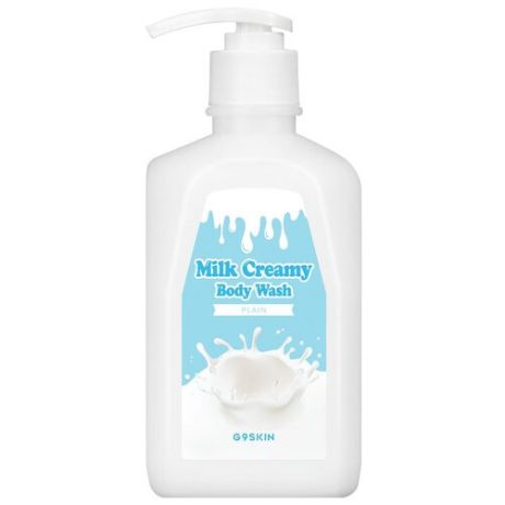Гель для душа G9SKIN Milk creamy plain, 520 мл
