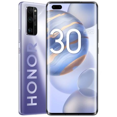 Смартфон HONOR 30 Pro+ 8/256GB Титановый серебристый